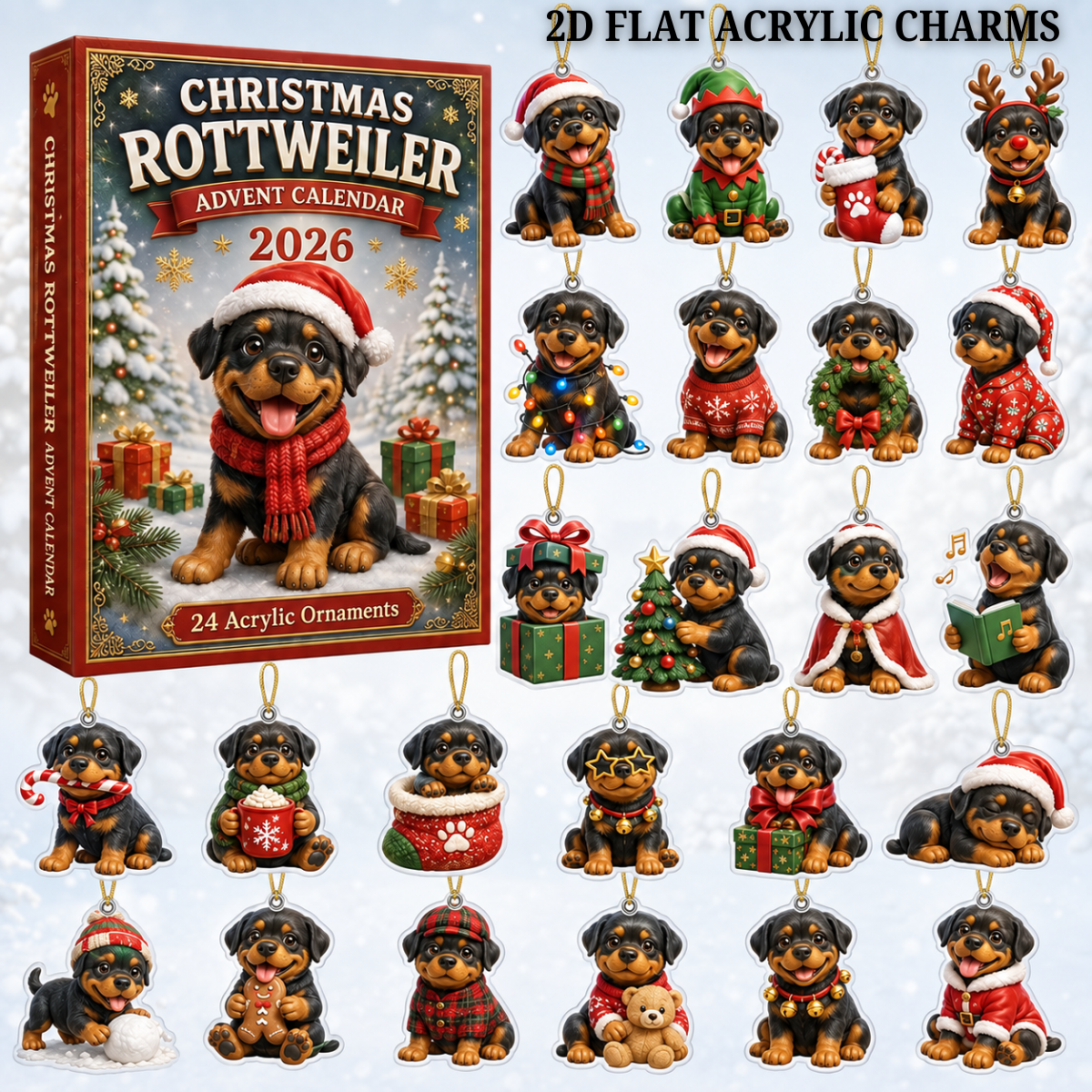 Christmas Rottweiler Advent Calendar 2026 - 24-Day Festive Countdown, Acrylic Charms Blind Box - Gift For Rottweiler Lovers eea5fd5a-64ff-48bf-b25e-6f61161b864c-christmas-rottweiler-text.png
