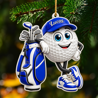 Golf Is My Happy Place - Personalized Golf Ornament, Custom Name Golf Lover Christmas Gift, 3D Relief Acrylic Xmas Tree Decor,Fun Holiday eec8cfec-2089-4814-ac2b-5a4befc69f78-3aa033c3-1e04-44b8-b53b-1190cad4d96d.png