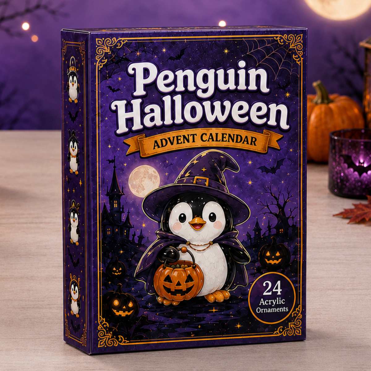 Penguin Halloween Advent Calendar 2026 - 24-Day Festive Countdown, Acrylic Charms Blind Box - Gift For Penguin Lovers eee45538-b198-4c30-8057-1c1c48fdfc77-box.png