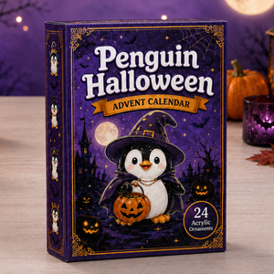 Penguin Halloween Advent Calendar 2026 - 24-Day Festive Countdown, Acrylic Charms Blind Box - Gift For Penguin Lovers eee45538-b198-4c30-8057-1c1c48fdfc77-box.png
