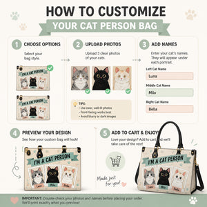 I'm A Cat Person – Custom Pet Portrait Leather Shoulder Bag - Personalized Leather Shoulder Bag eee4aedb-7d98-4536-ada5-65a0569103b3.jpg