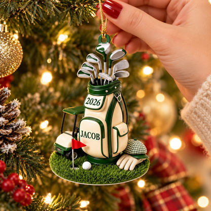 Personalized Golf Bag 3D Relief Acrylic Ornament, Name Golf Lover Christmas Ornament 2026, Gift for Golf Dad, Gift For Golfer Golf Club 2026 eee5e170-91e4-41fa-999c-65c69516da8e-973d6fe9-07a9-44ca-b3a5-85b1db26010f.png