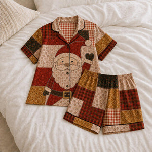 Family Matching Christmas Satin Pajamas, Patchwork Santa Pajama Set eeed6271-461f-4860-af97-7c5bfb8a80f4-il_1588xN.8492229364_4dr9.jpg