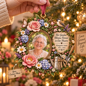Personalized Gardener Memorial 3D Ornament – Custom Photo, Name & Dates Floral Remembrance Keepsake for Mom or Grandma eeeede59-04f1-4856-86f3-682429090e50-Memorial-Garden-Ornament-for-Margaret-Image-Sep-16-2026-11_22_38-AM.png