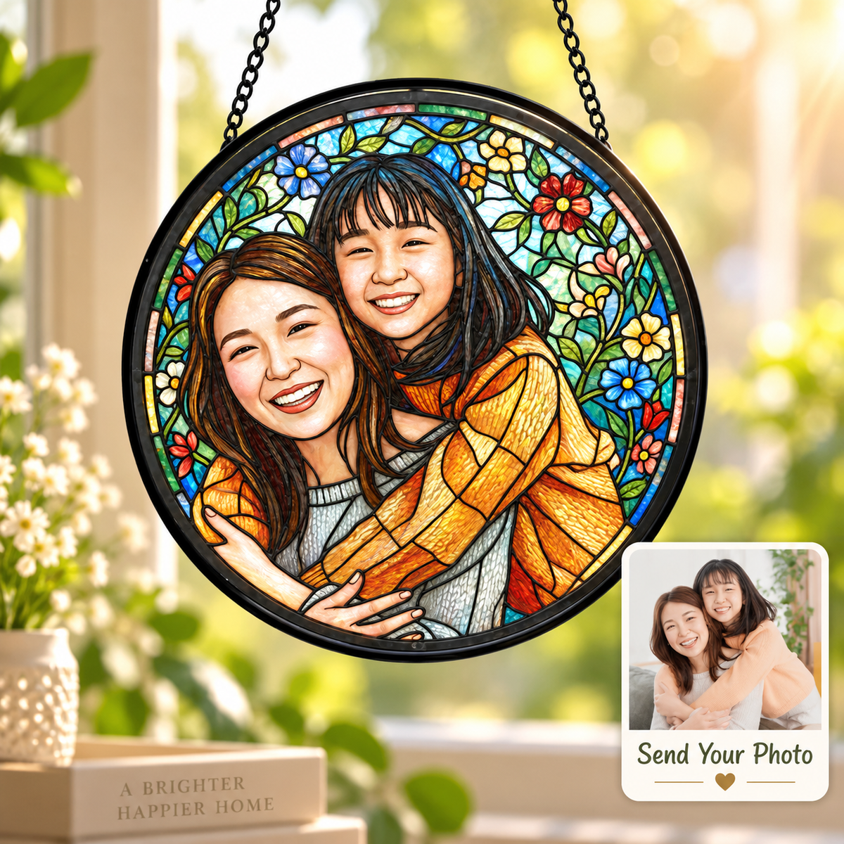 Sun Catcher Mom Daughter Gift, Custom Floral Stained Glass Portrait, Photo Window Art eef1bc1c-3dec-49c5-af4b-26396bb7af81-ghgh-2-.png