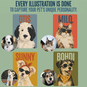 Custom Pet Playing Cards, Personalized Card Deck Dog Portrait Cat Illustration Gift Unique - Memorial Gift For Pet Owner, Pet Lovers ef0a7d26-04c9-42d3-ae5c-ca6372ecf387-il_794xN.8553949437_hel0.jpg