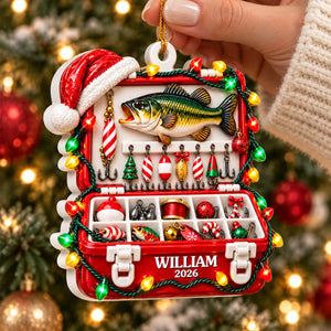 Fishing Tackle Box 3D Ornament For Fisherman, Dad Fishing Man Gifts - Personalized Ornament - Real 3D Raised Ornament ef187957-eb25-4390-a2bc-a060b0127054-1-5-.jpg