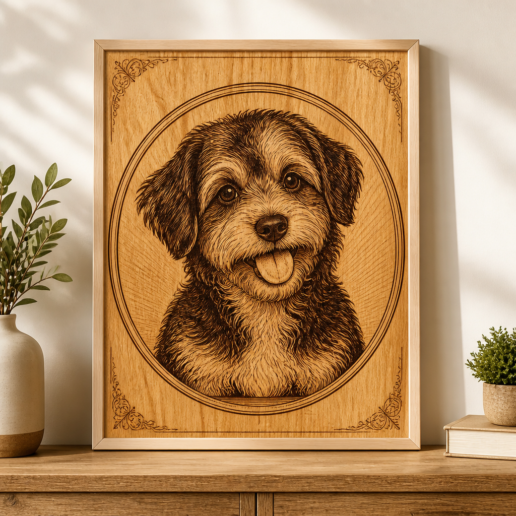 Custom Pet Photo → Wood-Engraved Style Portrait Sign - Personalized Wood Sign ef18bf47-cb0b-488c-bd86-9970f16bec7f.png