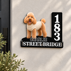 Property Of The Dog Photo - Personalized Freeform Shape Metal Sign, Out Door Decor ef26e06c-d897-40c2-8558-35a7ade6eb6b-Bi-n-s-nh-en-h-nh-poodle-2.png