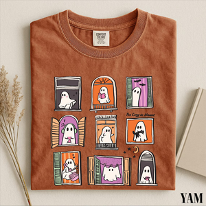 Too Cozy To Haunt Shirt, Cute Ghost Window Graphic Tee, Cozy Halloween Spooky Season Comfort Colors T-Shirt Fall Gift for Ghost Lovers ef704437-fa81-42f1-ab00-fff95df626e6-4_converted.png