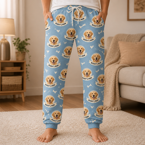 Custom Dog Photo Mom/Dad Sweatpants – Badge Pattern - Personalized Sweatpants ef788f4d-902e-4406-8e05-f64d8747a1ac.png
