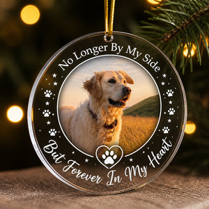 Pet Memorial Photo Ornament - Forever In My Heart - Personalized Transparent Acrylic Ornament ef84a40e-6d43-46aa-9044-0d9e1efd6653.jpg