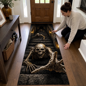 3D Skeleton Vortex Runner Rug - Halloween Decor Gifts For Mom, Dad, Brother, Sister - Fright Night Begins ef8ec3d2-5e47-4df4-b806-5ec44b8b1bd0-6a9f6d1f677cd.png