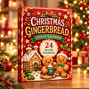 Christmas Gingerbreads Advent Calendar 2026 - 24-Day Festive Countdown, Acrylic Charms Blind Box - Gift For Family Members efc0e77f-1fdf-4856-bd21-85d24d640994-gingerbread-box.png