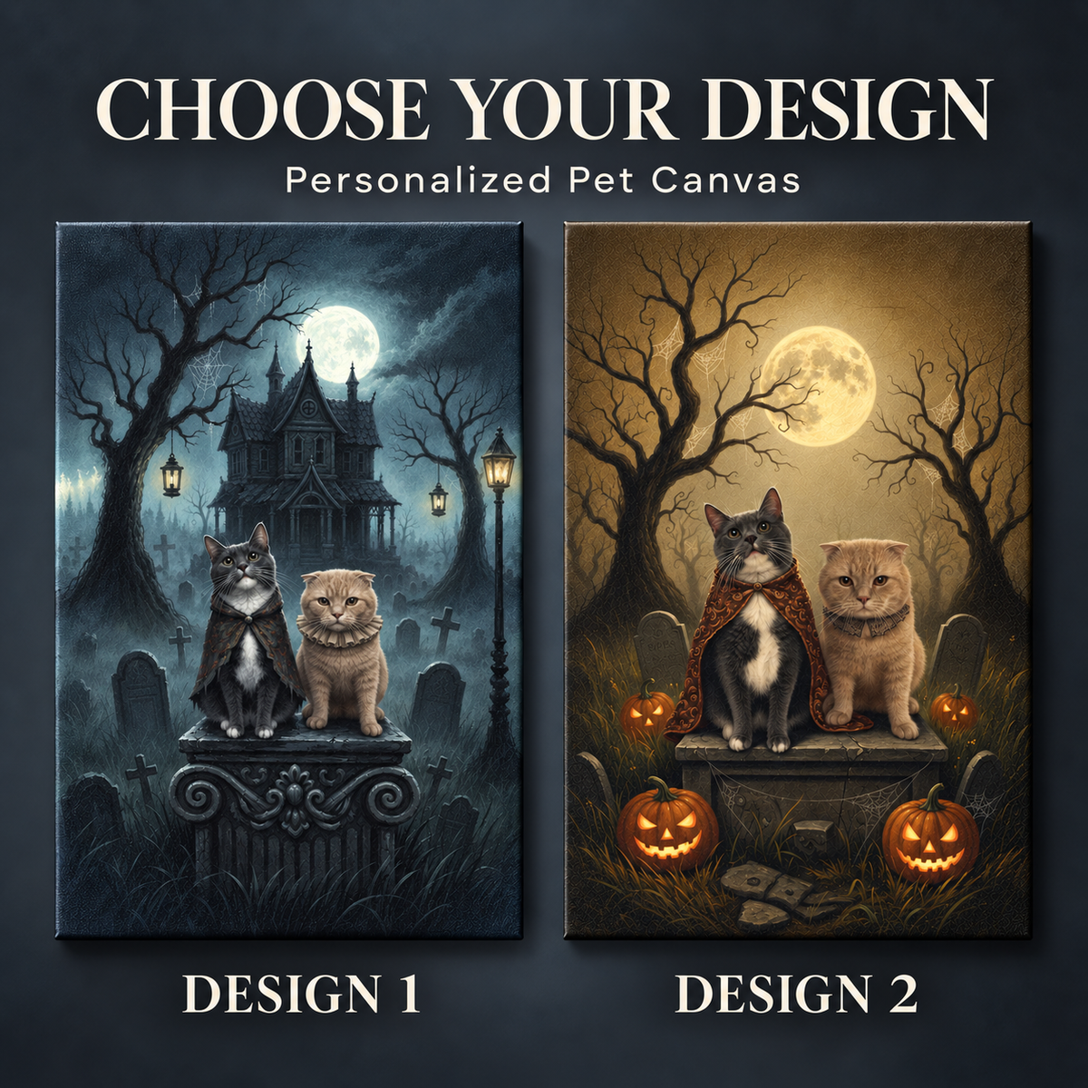 Custom Cat Portrait – Gothic Cat Wall Art, Spooky Halloween Pet Portrait, Dark Academia Cat Poster, Haunted House Canvas efdc4fd0-1987-43c2-b589-87048586a05c-Hai-m-u-canvas-m-o-huy-n-b-.png