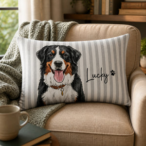 Custom Pet Portrait Name Pillow – Ribbon Badge Edition - Personalized Pillow f0058bc1-b022-4a56-9edf-c4e6480d4912.jpg