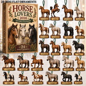 Horse Lovers Advent Calendar 2026 - 24-Day Festive Countdown, Acrylic Charms Blind Box - Gift For Horse Lovers f0117a94-7123-4e7f-923e-072e1494e21d-horse-text.png