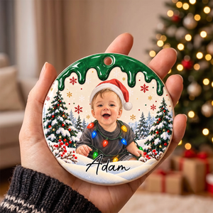 Custom Photo Christmas Family Portrait Gifts - Personalized Christmas Ornament  - Real 3D Raised Ornament f014a74a-045d-48e2-981a-fc7444527e10-MOCKUP-2.png