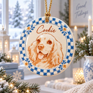 Personalized Pet Photo Ceramic Ornament: Custom Name 3D Relief Dog Christmas Gift For Family, Friends f03e33ef-9106-4b9d-86c5-f75dbf35f5a5-il_794xN.8545566906_owdm.jpg