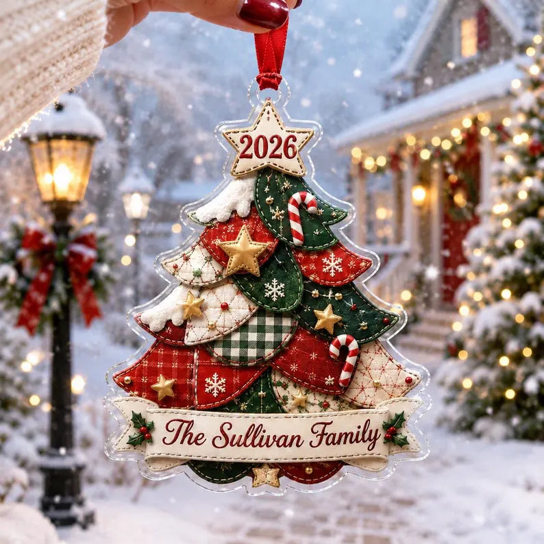 Personalized Family Christmas Ornament 2026, Custom Family Name Acrylic Ornament, Christmas Tree Ornament, Holiday Keepsake Gift, Xmas Gift f07775b8-1289-4bdc-acdb-7bb2320b7035-bvbvb-5-.webp