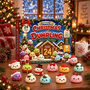 Cute Christmas Dumpling Advent Calendar 2026, 24 Days Christmas Countdown, Mini Squishy Mystery Toys, Holiday Gift for Kids, Christmas Gift f079db5d-dd5e-4919-a1f9-5526306e6f1b-vcvcf-7-.webp