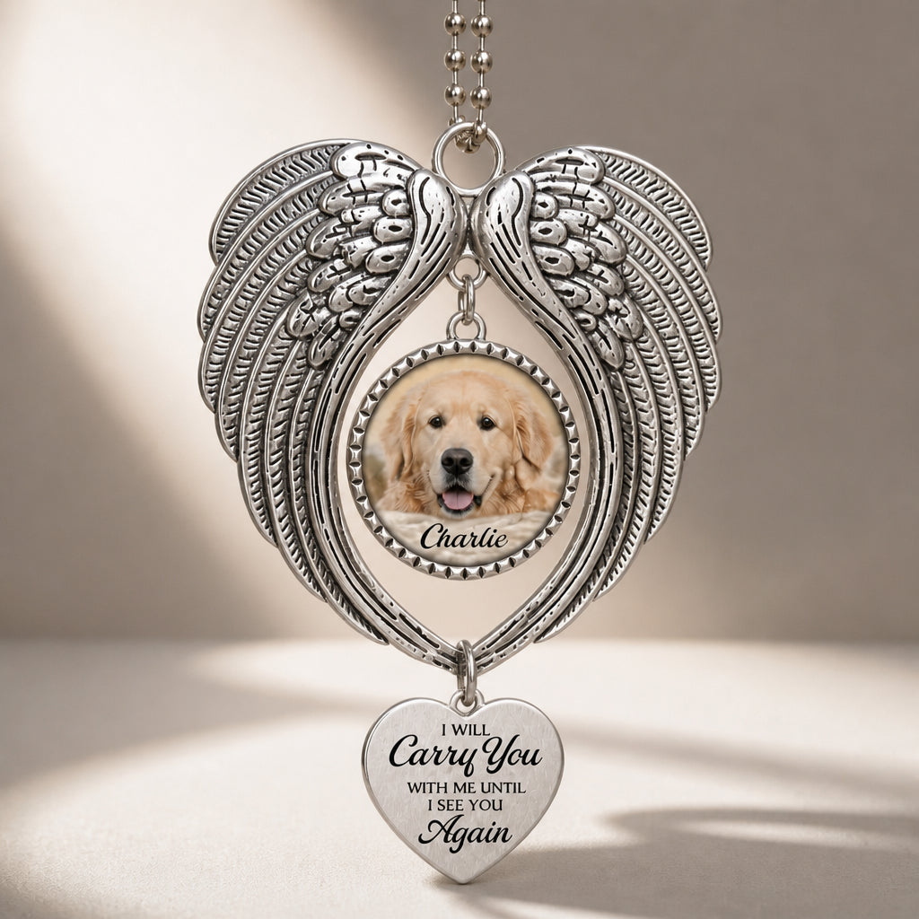 Angel Halo Pet Memorial Car Suncatcher – Photo + Name - Personalized 1 Layered Suncatcher with Charm f09d6bcd-e485-4aa9-ba3d-2a8f94037702.jpg