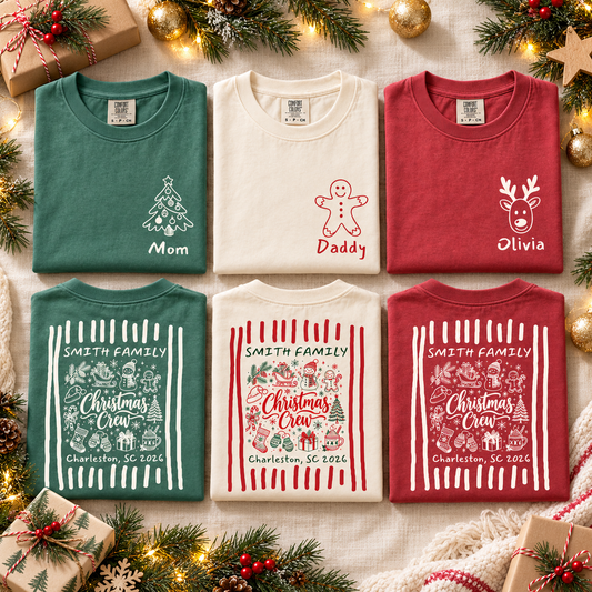Comfort Colors® Custom Matching Family Christmas Vacation T-Shirt, Personalized Christmas Crew Shirt, Holiday Group Tee Friendsmas Gift Idea f0a19f39-8a83-4e7d-8d7f-8b0d6e45ffb5-banner-1.png