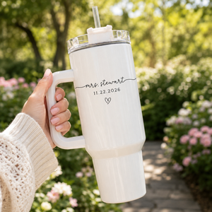Personalized Mrs. Tumbler Bride Tumbler for Bride Engaged Tumbler 40oz Tumbler Mrs Gifts for Bride Wife Tumbler Bride to be gift Mrs 40 oz f0c7ee17-104e-4b9b-94b9-22d1f2133ccd-baanner-4.png