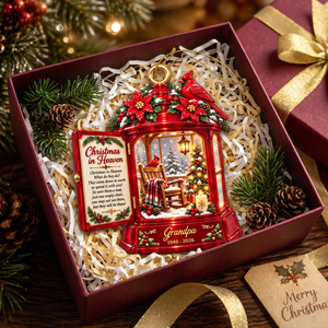 Christmas In Heaven Memorial Cardinal - Custom Christmas Ornament - Real 3D Raised Ornament Memorial Keepsake For Family f0efa696-71cd-4735-b23c-75571ef85b84-5.png