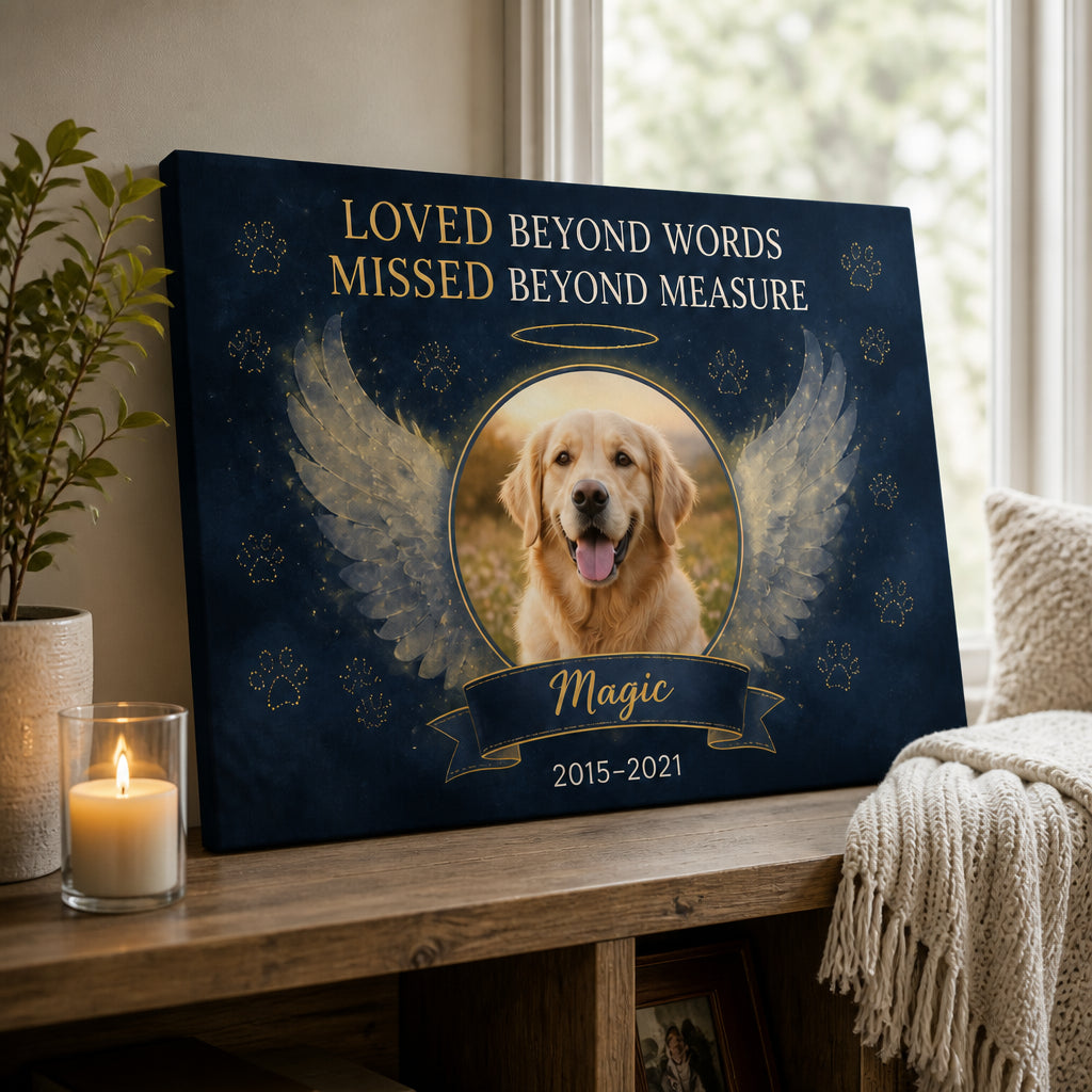 Pet Memorial Photo Canvas – Loved Beyond Words - Personalized Canvas f0fba90a-5675-40e5-a8fa-7583c78b5763.jpg