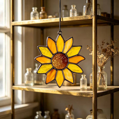 Minimalist Sunflower Stained Glass Suncatcher, Room Glass Ornament, Housewarming Gift, Yellow Floral Window Hanging, Rustic Decor f10475a1-a926-449d-ae36-d4e14996cefd-jgjhhjjhhjuyyuyu-6-.jpg