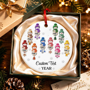 Bestie Forever Christmas Snowman Style - Real 3D Raised Ornament f106bd75-2c19-4df5-8fba-2b2f663c9b88-Banner-3.jpg