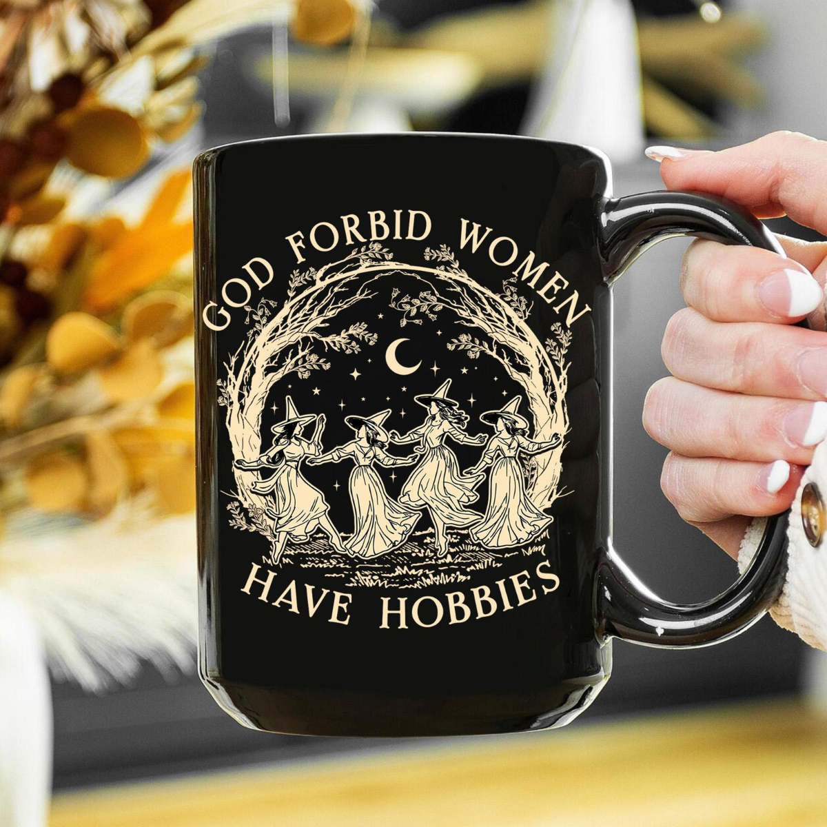 God Forbid Women Have Hobbies Coffee Mug, Feminist Christmas Gift, Witch Mug, Patriarchy Mugs, Witchy Mug, Girl Power Mug, Christmas Mug f109f8dd-f174-4642-80b8-93fbc462c747-4.png