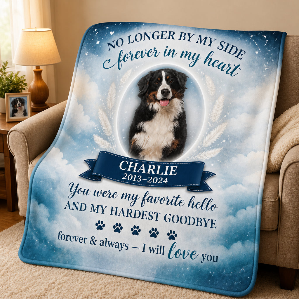 Pet Memorial Photo Blanket – Forever In My Heart - Personalized Blanket f17a003b-9b01-4e72-ab77-b2f0ad27ea9d.jpg