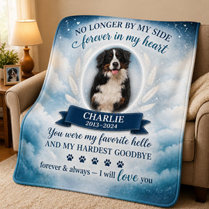 Pet Memorial Photo Blanket – Forever In My Heart - Personalized Blanket f17a003b-9b01-4e72-ab77-b2f0ad27ea9d.jpg