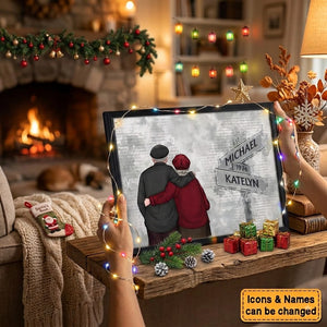 Personalized Gift For Couple Street Sign Poster