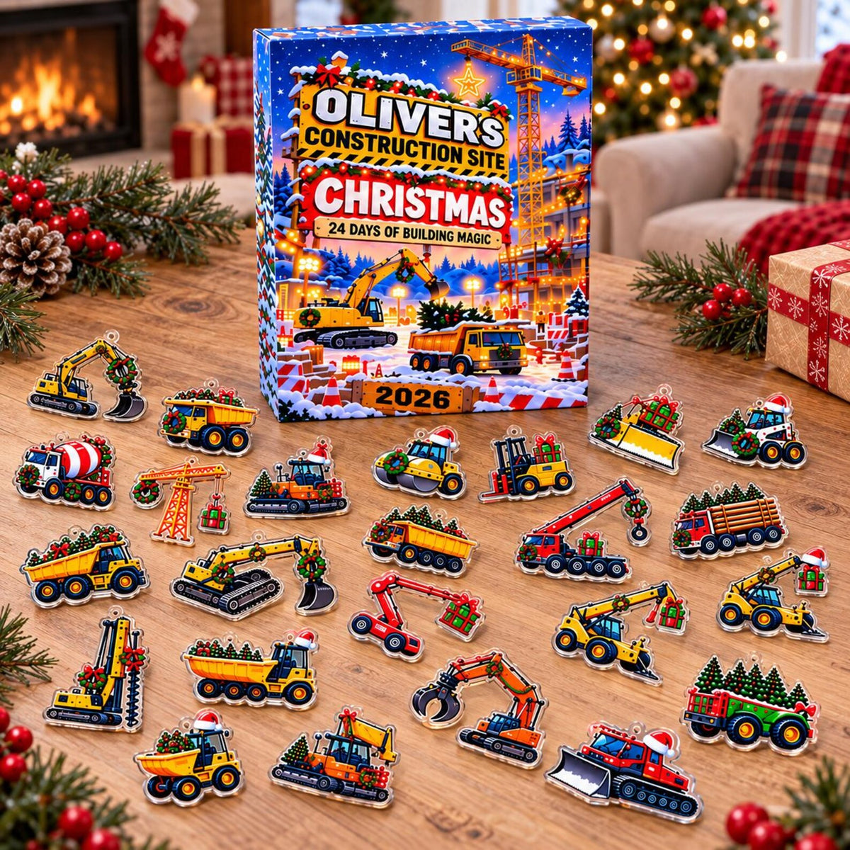 Personalized Construction Vehicle Advent Calendar 2026, Christmas Truck Countdown, Excavator and Digger Ornaments, Fun Holiday Gift for Boys f1814fdd-ff36-4566-aaf6-beb5c67e63dc-il_1588xN.8642166947_b68x.jpg