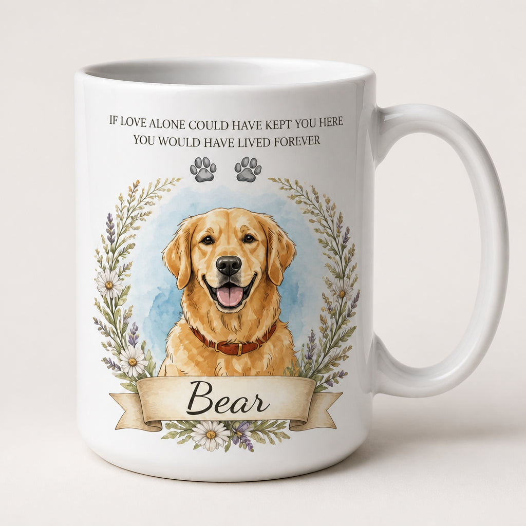 Pet Memorial Mug – Custom Watercolor Portrait with Name - Personalized Mug f1849186-1334-43a5-94fb-7b920a67f2ad.jpg