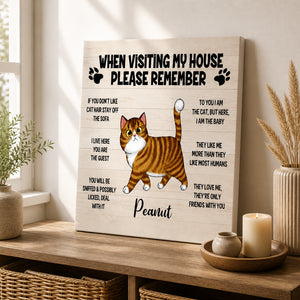 Personalized Cat House Rules Canvas – Watercolor Pet Portrait - Personalized Canvas f18842b2-07cf-4f8c-9b3a-15fff2361d32.jpg