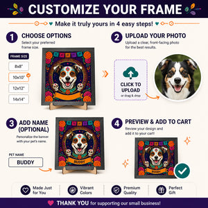 Custom Día de los Muertos Pet Portrait Picture Frame - Personalized Picture Frame f18f1a63-b4a3-4f32-aa63-5d1c78465d79.jpg