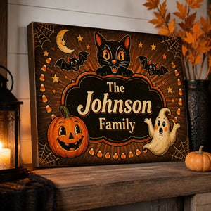 Personalized Vintage Halloween Family Door Sign - Personalized Wood Sign f1978d81-5677-4fbe-add2-e5520a70038d.jpg