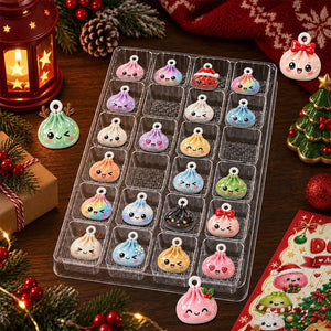 Personalized Dumpling Advent Calendar, 24 Acrylic Charms, Custom Name, 2026 Countdown, Asian Food Keepsake f1c6025d-d33f-49d1-80c5-b62126c07158-il_1588xN.8567846853_7egi.jpg