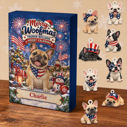 French Bulldog Advent Calendar, 24 Acrylic Charms, Personalized Dog Name, Daily Countdown Collectible Set f1d988c8-324e-48b2-8092-25bf02a23377-il_1588xN.8599836090_e2mi.jpg