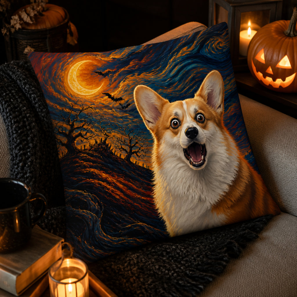 Custom Halloween Scream‑Style Portrait Pillow - Personalized Pillow f1e2cbdc-f7f5-428d-b55f-889d981be1e1.jpg