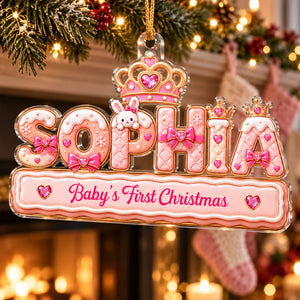 Custom Princess Unicorn Name - Personalized Acrylic Ornament - Christmas Gift for Daughter, Granddaughter, Niece f1e4558d-a827-4fe0-a392-54bd326a7380-4.jpg