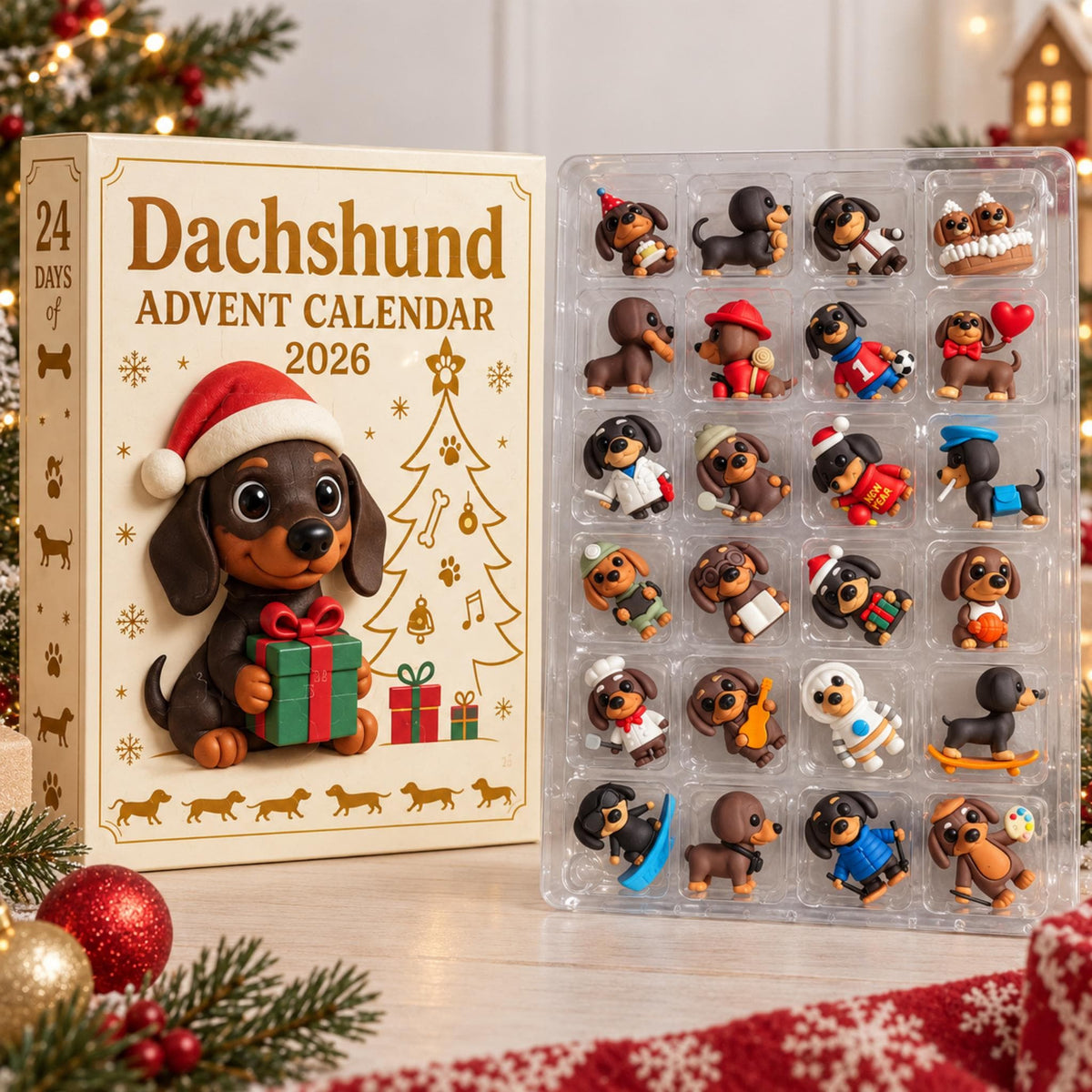3D Dachshund Advent Calendar 2026 24 Day Christmas Countdown Wiener Dog Figurines Holiday Gift f1fa2eb1-128e-4202-8820-b55f9cb5b032-il_fullxfull.8525591698_nz69.jpg