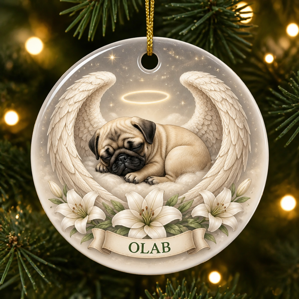 Angel Wings Pet Memorial Ornament - Pug Name - Personalized Ornament f2098fd2-6da4-4e3d-af02-9fefe15a2325.png