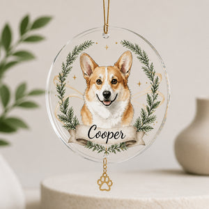 Pet Memorial Photo-to-Art Ornament – When Tomorrow Starts Without Me - Personalized 1 Layered Suncatcher with Charm f22c3fbc-1fef-4d87-b521-f63adb40b47a.jpg