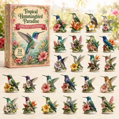 Tropical Paradise Advent Calendar 2026 - 24-Day Festive Countdown, Acrylic Charms Blind Box - Gift For Bird Lovers f234e911-04f4-44c6-82c1-89df86c85b01-hummingbird.jpg