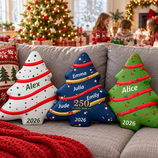 Christmas Tree Cake 250 Years Of Freedom- Personalized Shaped Pillow f23f446d-2a8f-48a3-ad3d-e5cc6cd805db-banner-4.jpg